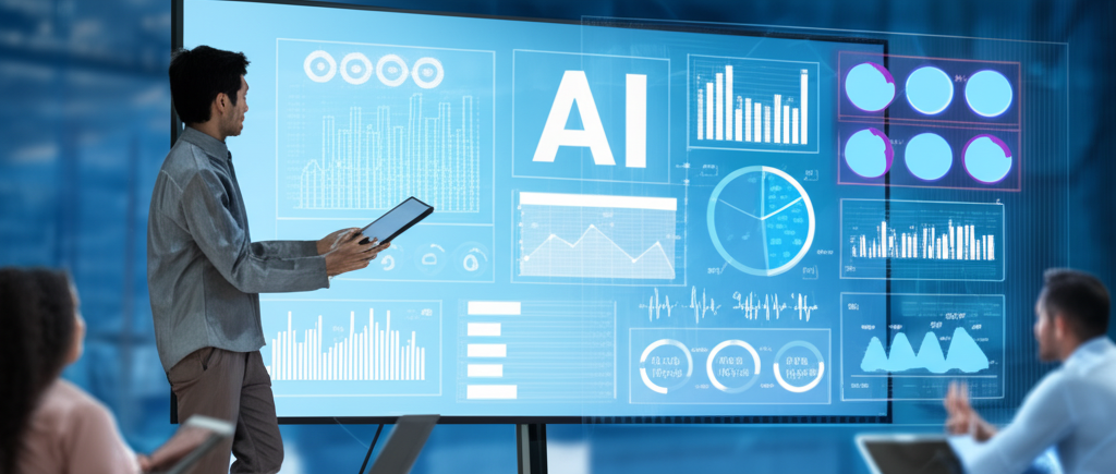 AI analyzing biometric data